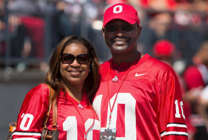 Ryan Shazier's parents, mom Shawn and Dad Vernon